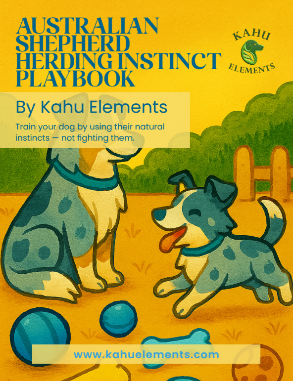 AUSTRALIAN SHEPHERD HERDING INSTINCT PLAYBOOK