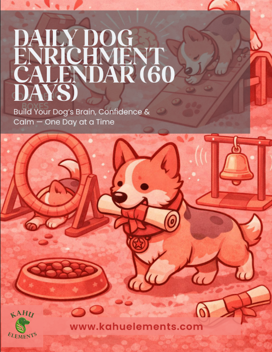 Daily Dog Enrichent Calendar
