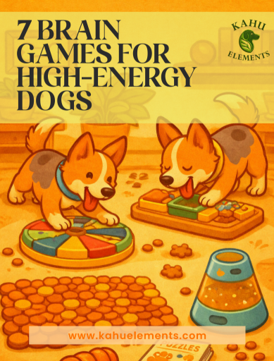 7 Brain Games for High Energy Dogs