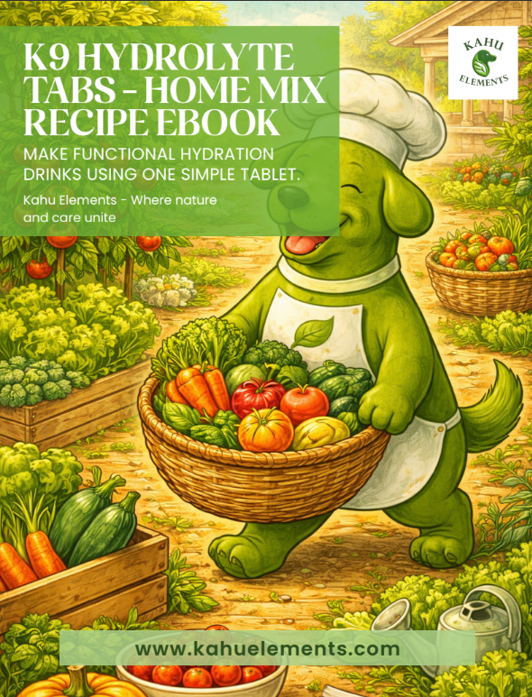 K9 Hydration Home Mix Recipe Book